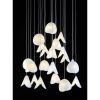 Alan Mizrahi KA1890 Shell II | Chandeliers by Alan Mizrahi Lighting Design