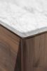 Credenza in Solid Board Oak / Walnut, and Marble Top | Storage by Manuel Barrera Habitables. Item made of oak wood & marble