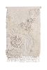 Wool Fiber Art, Handwoven Textile Tapestry, Large Boho Decor, Neutral Scandinavian Accent, Modern Home Accent | Wall Hangings by Swiflo