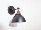 Adjustable Bedside Reading Wall Light - Antique Brass | Sconces by Retro Steam Works. Item made of brass works with mid century modern style