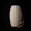 Dash, D - 0 0 1 0 | Vase in Vases & Vessels by BinaryCeramics. Item composed of ceramic in art deco style