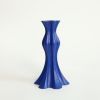 Small Candlestick in Cobalt | Candle Holder in Decorative Objects by by Alejandra Design. Item composed of metal