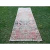 Vintage Turkish Oushak Wool Runner - Stair Carpet | Runner Rug in Rugs by Vintage Pillows Store. Item made of cotton