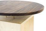 Levitating Circle Side Table | Tables by THE IRON ROOTS DESIGNS. Item composed of wood