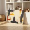 Silt | Earth Tone Abstract Canvas Print | Burnt Orange Wall Art | Prints in Paintings by Abby May
