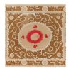 Suzani Tan Tribal Tapestry - Uzbek Table Cloth - Tribal Embr | Tablecloth in Linens & Bedding by Vintage Pillows Store