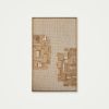 Twin Groves - Organic Wood Mosaic | Tapestry in Wall Hangings by Lale Studio & Shop. Item made of oak wood & wool compatible with minimalism and contemporary style