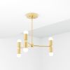 Chicago | Chandeliers by Illuminate Vintage. Item composed of brass