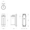 Alan Mizrahi MV2032 Pimlico Antique Brass Wall Sconces | Sconces by Alan Mizrahi Lighting Design
