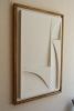 No. 06 Japandi Plaster Wall Relief - Scandinavian Neutral Decor | Wall Sculpture in Wall Hangings by Joseph Aurelius