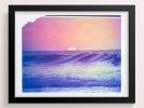 Surfing In A Purple Sea | Photography by She Hit Pause. Item composed of paper