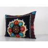Suzani Ethnic Velvet Pillow Case Fashioned from a Mid-20th C | Cushion in Pillows by Vintage Pillows Store
