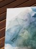 Moon Water | original abstract painting | Mixed Media in Paintings by Megan Spindler