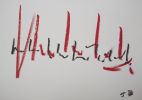 Original Abstract Painting | Oil And Acrylic Painting in Paintings by VANDENHEEDE FURNITURE-ART-DESIGN. Item composed of canvas in minimalism or contemporary style