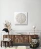 "Connection, floral #5" | Wall Sculpture in Wall Hangings by Natasha Kanevski. Item composed of canvas in minimalism or contemporary style