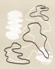 Minimal Abstract Line Drawing, Black and White Modern | Prints by Capricorn Press. Item made of paper works with boho & minimalism style