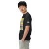 Unisex T-Shirt - City in Grids - Geometric Abstract Urban | Work by Eman's Gallery