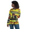 Unisex Sweatshirt - City in Grids - Geometric Abstract Urban | Work by Eman's Gallery