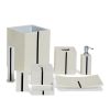 Santorini Moderna Bathroom Set | Toiletry in Storage by Rikan
