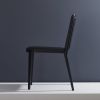 "Wing" CW8. Ebonized, Upholstered Back | Dining Chair in Chairs by SIMONINI. Item made of wood