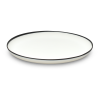 Ligne Large Platter | Serveware by Tina Frey. Item composed of ceramic