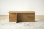 "Aisle" Coffee Table | Tables by THE IRON ROOTS DESIGNS. Item composed of oak wood