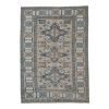 Vintage Turkish Kars Rug with Mid-Century Modern Style | Area Rug in Rugs by Vintage Pillows Store. Item composed of cotton and fiber