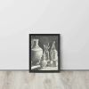 Framed Print - Weight of Silence - Monochrome Still Life | Work by Eman's Gallery