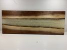 Walnut River Epoxy Board | Serving Board in Serveware by Good Wood Brothers. Item made of walnut with synthetic
