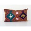 Vintage Suzani Brown Pillow Fashioned from a Mid-20th Centur | Cushion in Pillows by Vintage Pillows Store