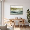 Distant Glow Art Print - Neutral Abstract Landscape | Prints in Paintings by Lara Eckerman Art