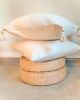Natural Ivory White Tassel Pillow | LOLA | Cushion in Pillows by Limbo Imports Hammocks. Item composed of cotton