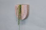 Calah Narrow Wall Planter | Vases & Vessels by Tropico Studio. Item composed of ceramic & glass