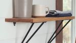 Adams Shelf Bundle (Bracket + Shelf board) | Ledge in Storage by Tronk Design. Item composed of maple wood