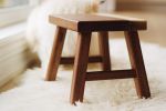 Live Edge Stool | Chairs by ROOM-3. Item made of walnut