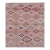 Vintage Pastel Turkish Jajim Kilim Rug 5'5'' X 7'1'' | Area Rug in Rugs by Vintage Pillows Store. Item composed of cotton
