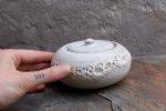 Lidded jar | Vessels & Containers by Laima Ceramics. Item made of stoneware
