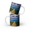 Coffee Mug - Edge of Calm - Coastal Pathway Scene | Work by Eman's Gallery