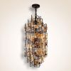 Alan Mizrahi KA1805 Petra Bel Air Nero Slim | Chandeliers by Alan Mizrahi Lighting Design
