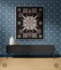 IVI Cannabis and Poppy Floral Jacquard Woven Blanket | Linens & Bedding by Sean Martorana. Item made of cotton