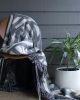 Signet Throw | Linens & Bedding by Karbon Market. Item made of cotton