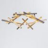 INTERSTELLAR XL chandelier | Chandeliers by Next Level Lighting. Item made of wood
