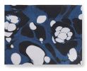 Marmorizatta Midnight Blue Fabric | Linens & Bedding by Stevie Howell. Item composed of cotton