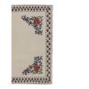 Handwoven Needlepoint Floral Pattern Kilim Rug Turkish | Area Rug in Rugs by Vintage Pillows Store. Item made of wool & fiber