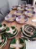 Set of 8 Boho Wall Plate Decor | Decorative Plate in Decorative Objects by Sarmal Design