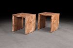 Elm Waterfall Living Room Set | End Table in Tables by Urban Lumber Co.. Item made of wood