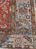 GORGEOUS & OPTIMISTIC Antique Persian Heriz | Rusts, | Area Rug in Rugs by The Loom House. Item composed of canvas