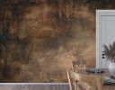 Earthy Leather — Luxe Textures Luxury Wallpaper Mural | Wall Treatments by ELLE WALLS