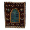 Mid-Century Turkish Tulu With Connected Tribal Pattern | Area Rug in Rugs by Vintage Pillows Store. Item made of fabric & fiber