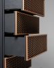 Ezara Modern Dresser | Storage by Lara Batista. Item made of wood & metal